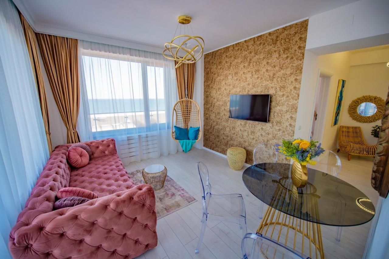 Summerland Luxury Velvet Front Sea View Daire Mamaia Dış mekan fotoğraf