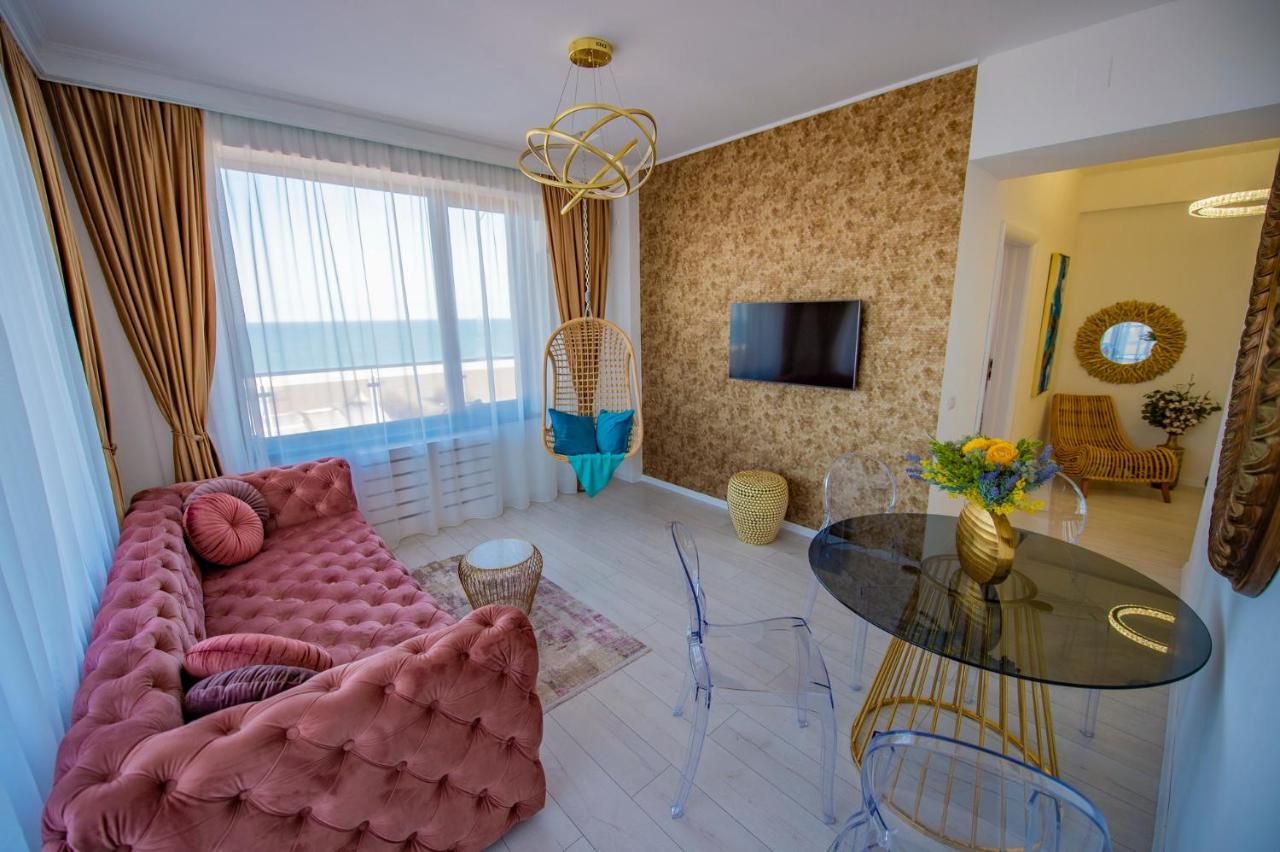Summerland Luxury Velvet Front Sea View Daire Mamaia Dış mekan fotoğraf