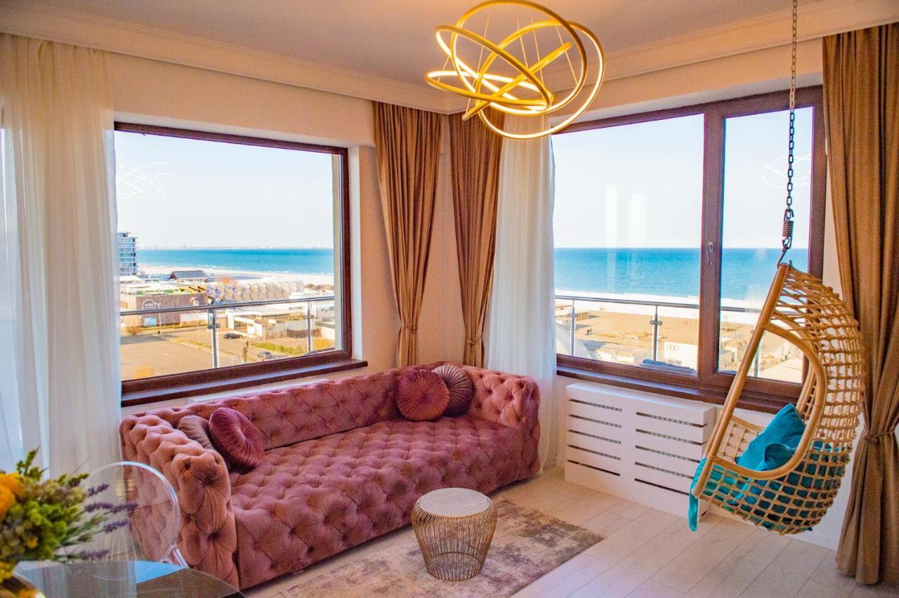 Summerland Luxury Velvet Front Sea View Daire Mamaia Dış mekan fotoğraf