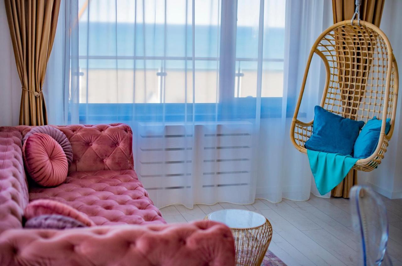 Summerland Luxury Velvet Front Sea View Daire Mamaia Dış mekan fotoğraf