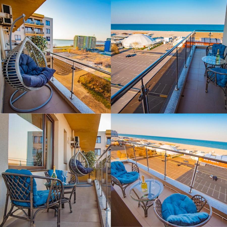 Summerland Luxury Velvet Front Sea View Daire Mamaia Dış mekan fotoğraf